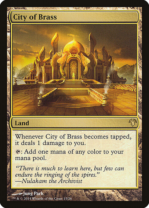 Ciudad de bronce — Modern Event Deck 2014
