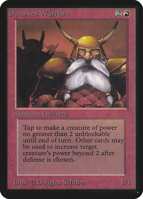 Guerreros enanos — Limited Edition Alpha