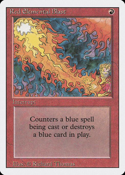 Ráfaga elemental roja — Revised Edition