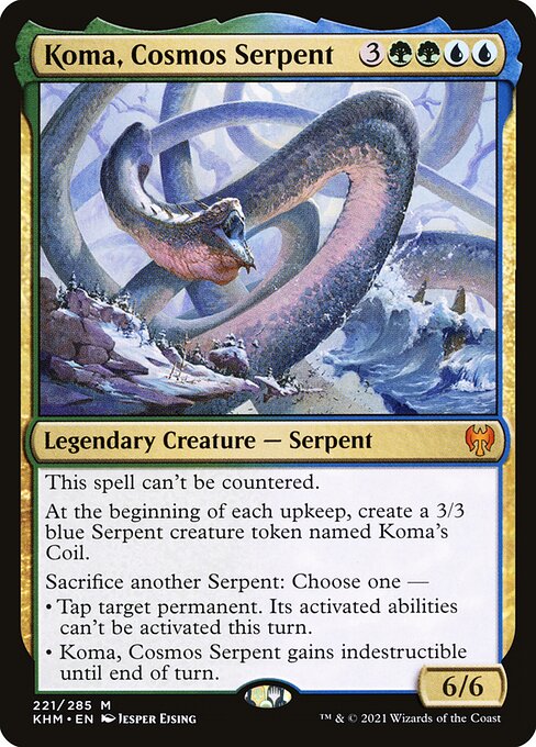 Koma, la Serpiente Cósmica — Kaldheim