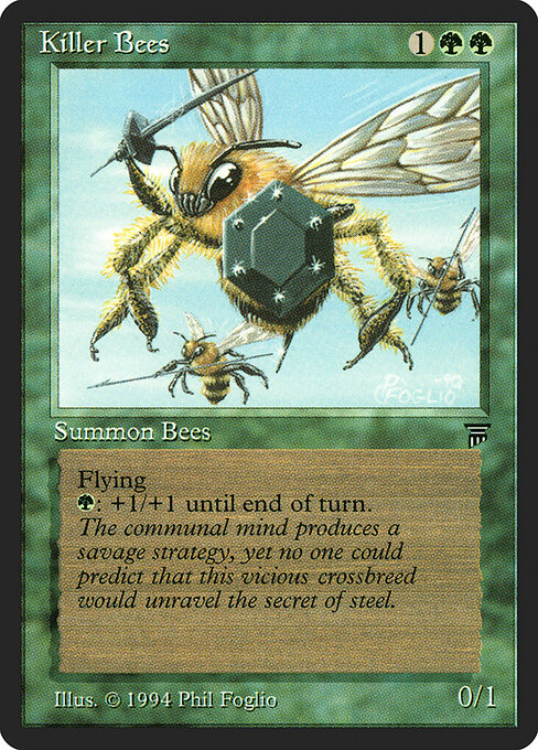 Carta Abejas asesinas — Legends · LEG · #192