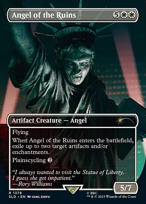 Ángel de las ruinas — Secret Lair Drop