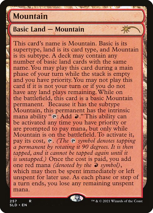 Montaña — Secret Lair Drop