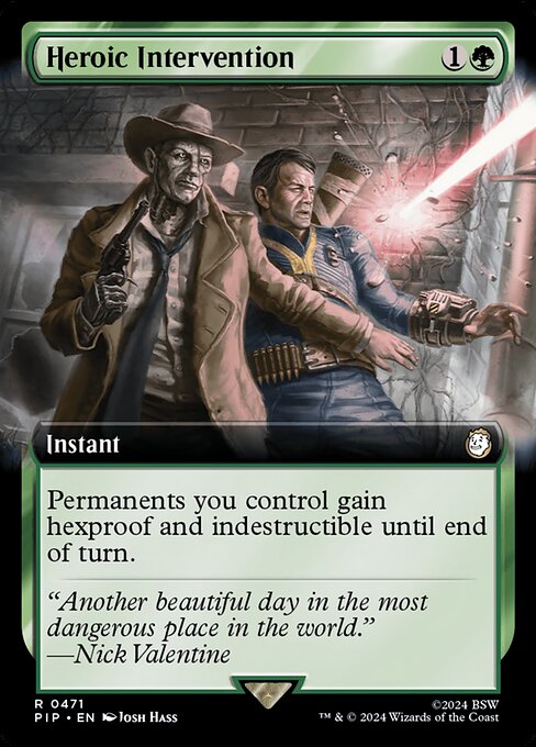 Intervención heroica — Fallout
