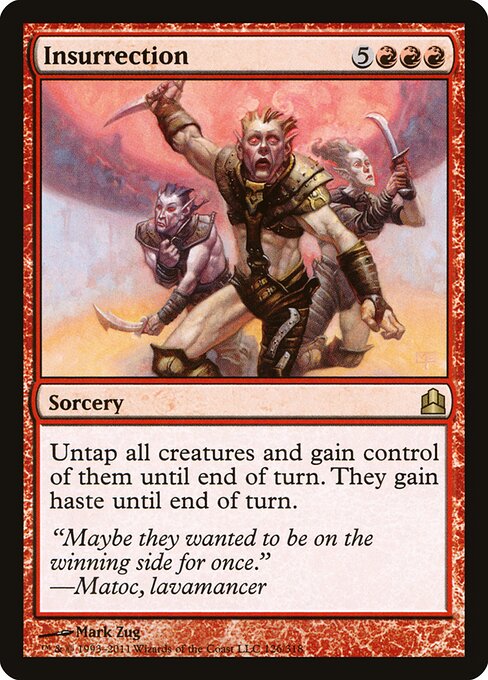 Insurrección — Commander 2011