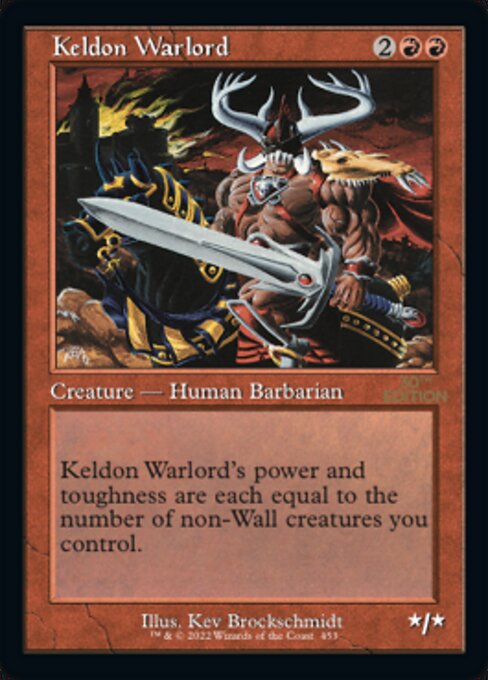 Señor guerrero de Keldon — 30th Anniversary Edition
