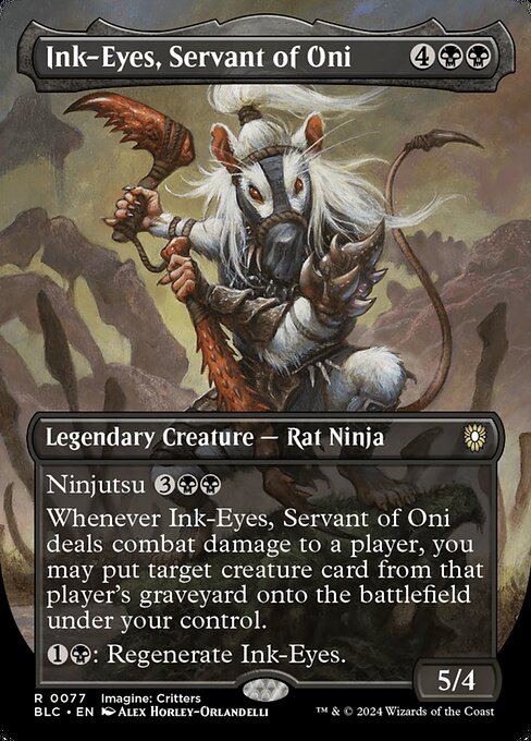Ojos de tinta, sierva de oni — Bloomburrow Commander