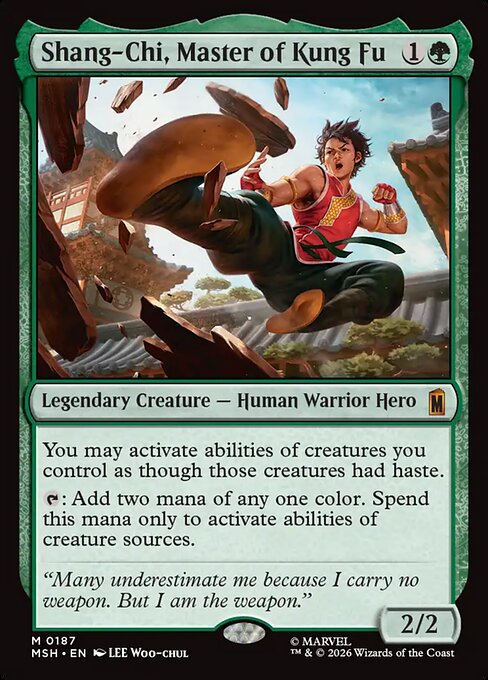 Shang-Chi, maestro de kung-fu — Marvel Super Heroes