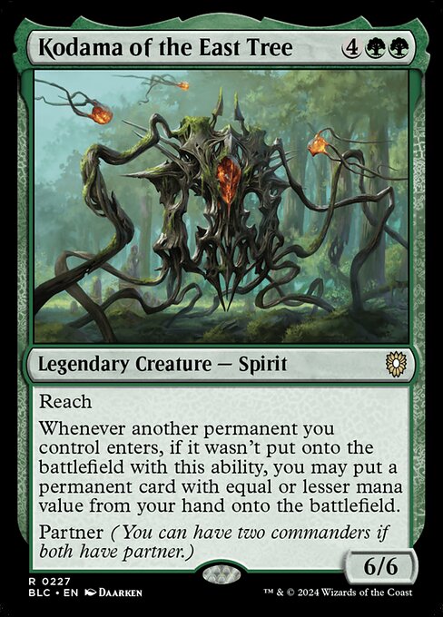 Kodama del árbol del este — Bloomburrow Commander