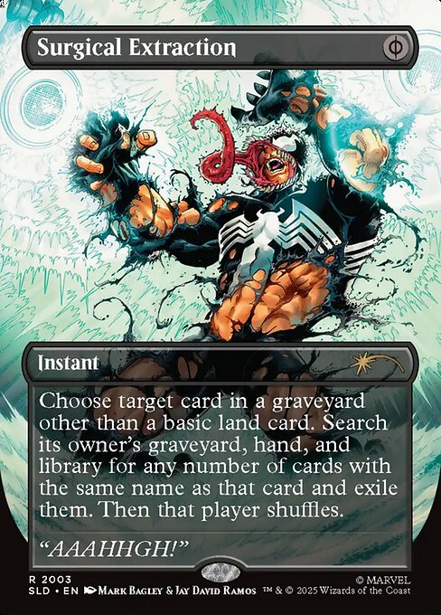 Carta Extracción quirúrgica — Secret Lair Drop · SLD · #2003