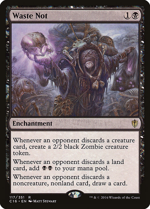 Nada se desperdicia — Commander 2016