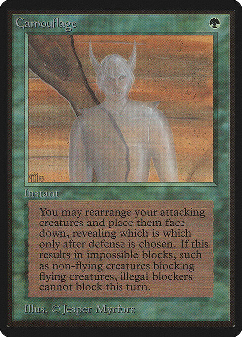 Camouflage — Limited Edition Beta