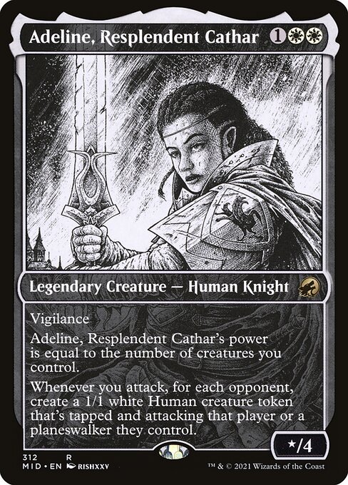 Adeline, cátara fulgurante — Innistrad: Midnight Hunt