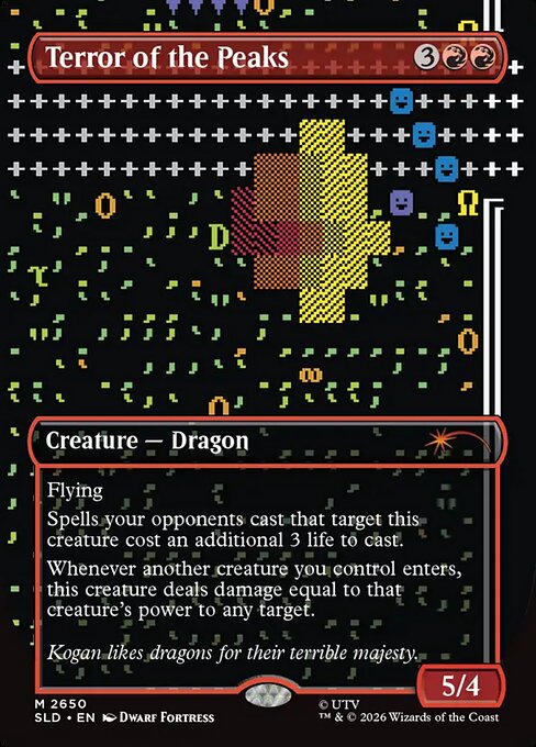 Terror de las cimas — Secret Lair Drop