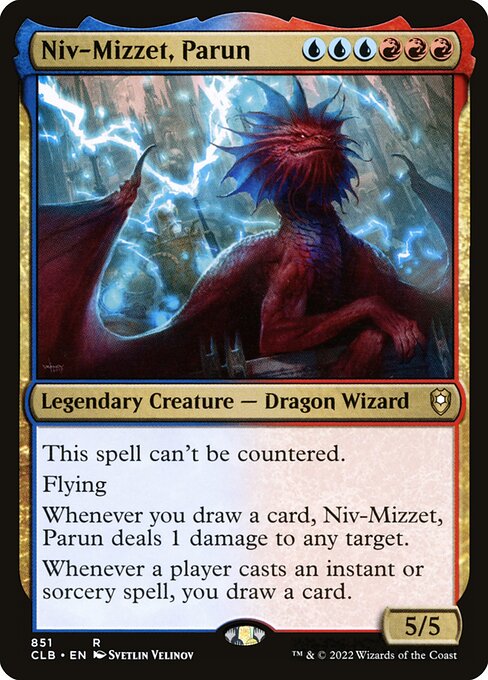 Niv-Mízzet, parun — Commander Legends: Battle for Baldur's Gate