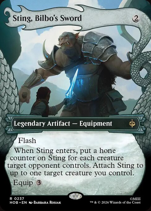 Sting, Bilbo's Sword — The Hobbit