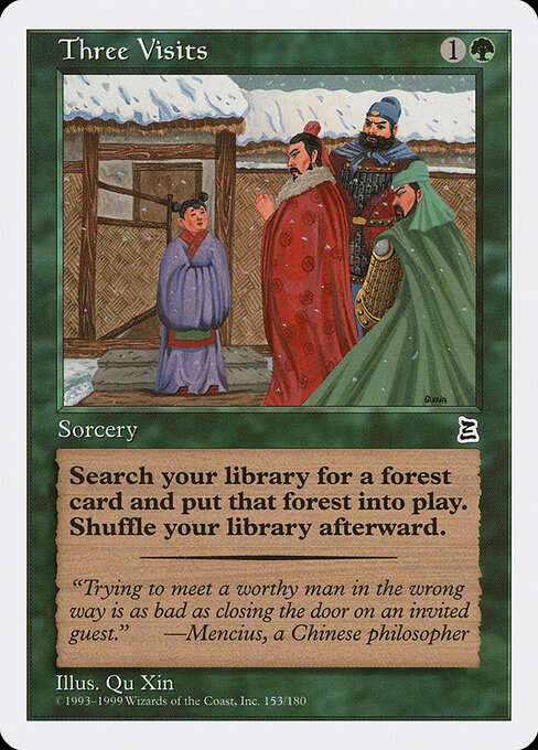 Tres visitas — Portal Three Kingdoms