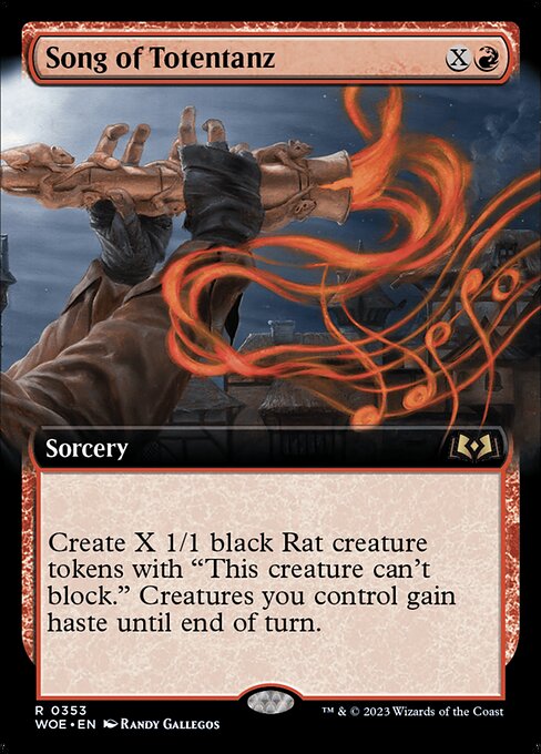 Carta Canción de Totentanz — Wilds of Eldraine · WOE · #353