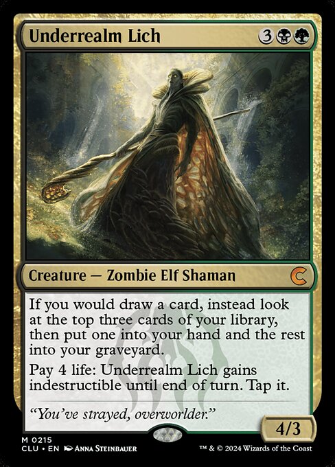 Liche del Subreino — Ravnica: Clue Edition