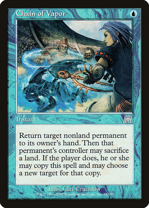 Carta Cadena de vapor — Onslaught · ONS · #73