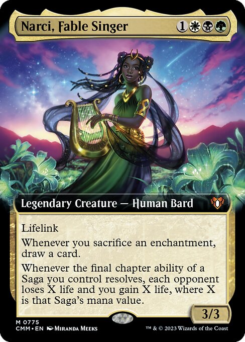 Narci, Fable Singer — Commander Masters