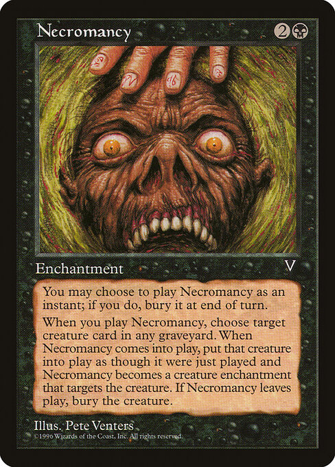 Carta Nigromancia — Visions · VIS · #64