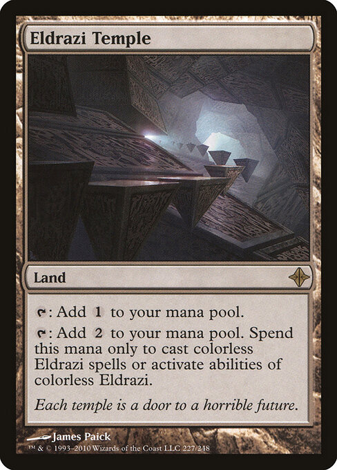 Templo eldrazi — Rise of the Eldrazi