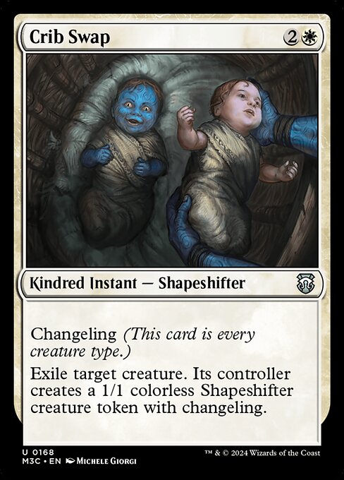 Carta Cambio de cuna — Modern Horizons 3 Commander · M3C · #168