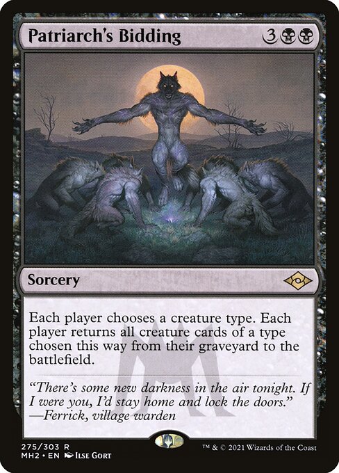 Órdenes del Patriarca — Modern Horizons 2