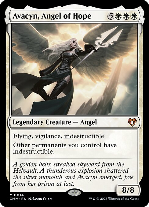 Avacyn, ángel de la esperanza — Commander Masters