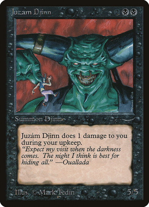 Carta Juzám Djinn (Arabian Nights)