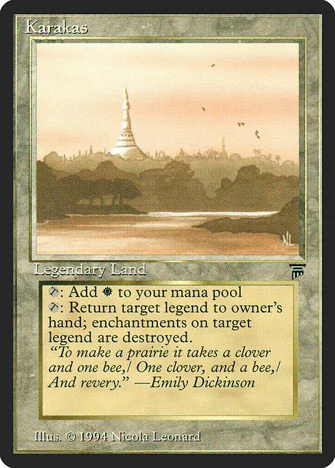 Karakas — Legends