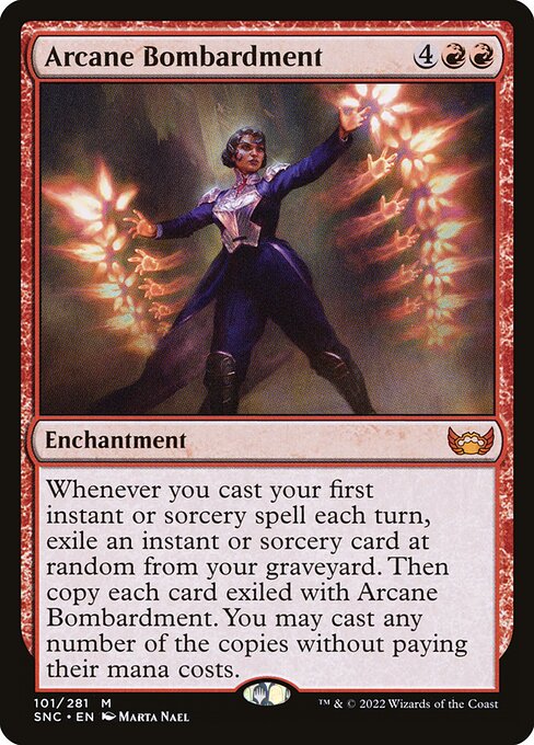 Bombardeo arcano — Streets of New Capenna