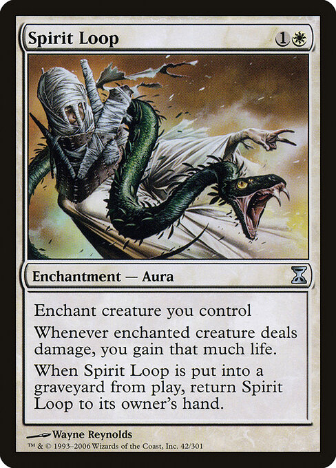Carta Ciclo espiritual — Time Spiral · TSP · #42
