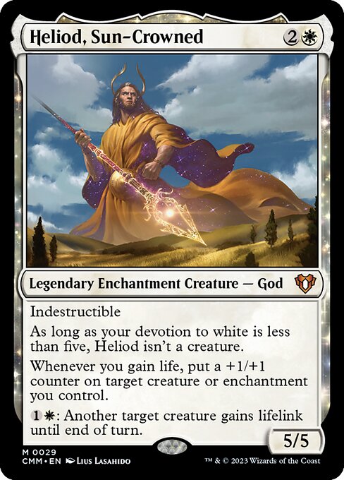 Heliod, Corona Solar — Commander Masters