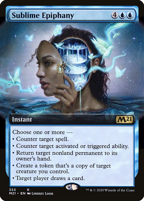 Carta Epifanía sublime — Core Set 2021 · M21 · #355