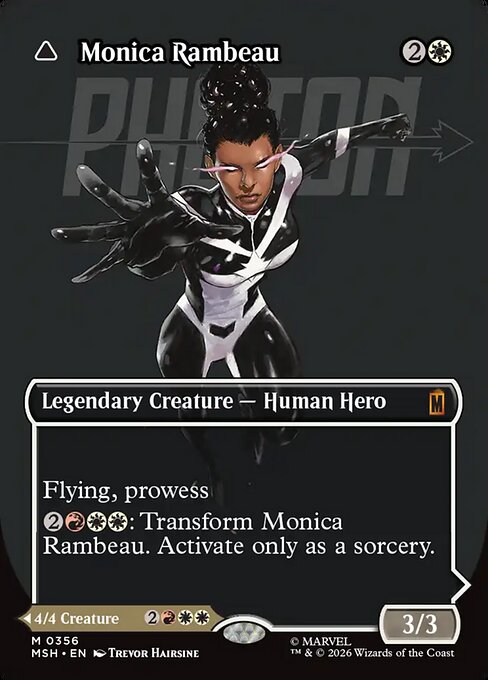 Monica Rambeau // Photon, Living Light (cara frontal)