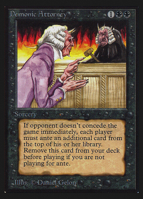 Demonic Attorney — Collectors' Edition