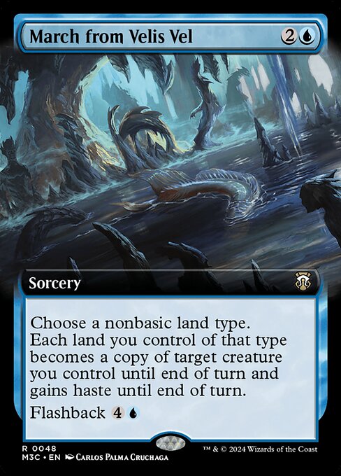 Carta March from Velis Vel — Modern Horizons 3 Commander · M3C · #48