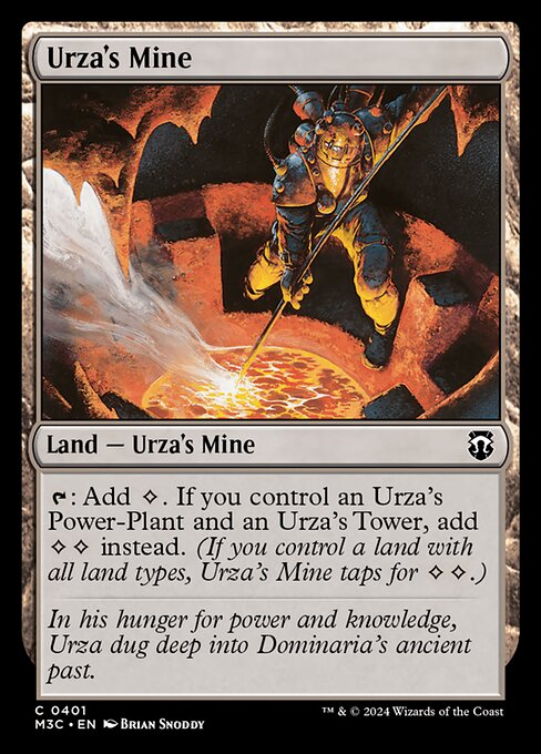 Mina de Urza — Modern Horizons 3 Commander