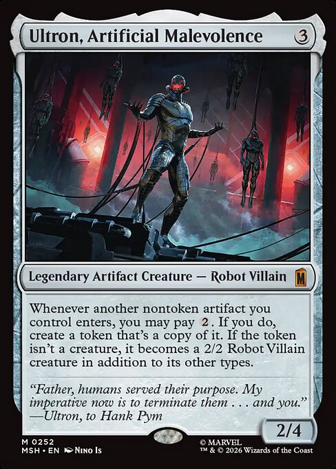 Ultrón, malevolencia artificial — Marvel Super Heroes