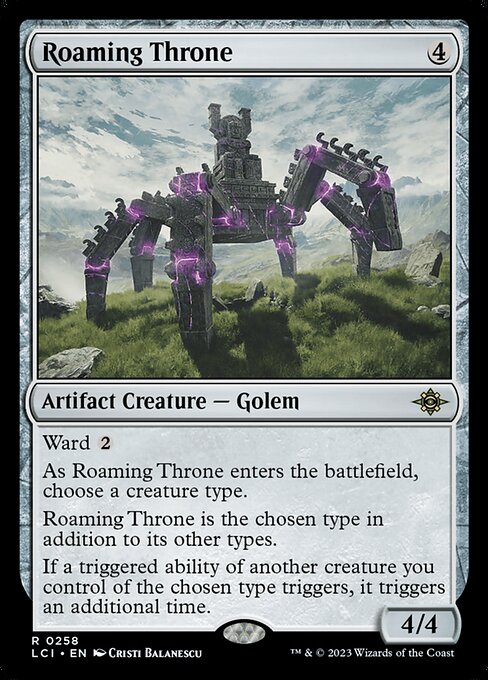 Carta Trono andante — The Lost Caverns of Ixalan · LCI · #258