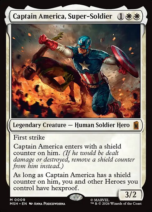 Capitán América, supersoldado — Marvel Super Heroes