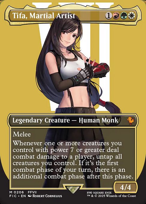 Tifa, Martial Artist — Final Fantasy Commander