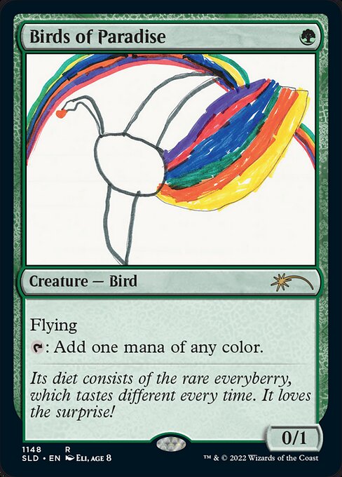 Aves del paraíso — Secret Lair Drop