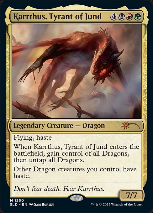 Karrthus, tirano de Jund — Secret Lair Drop