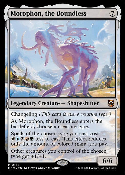 Morophon, el Ilimitado — Modern Horizons 3 Commander