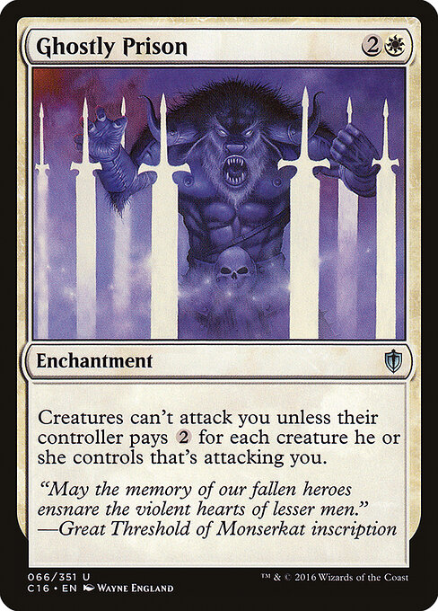 Prisión fantasmagórica — Commander 2016