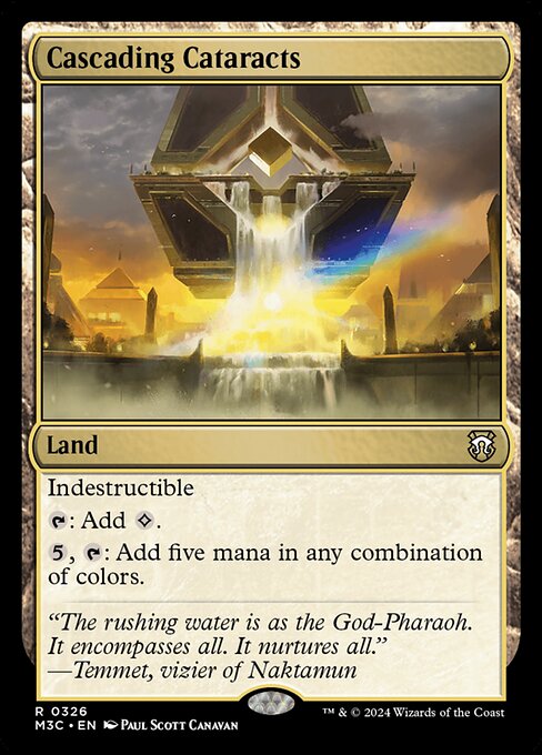 Cascadas rebosantes — Modern Horizons 3 Commander