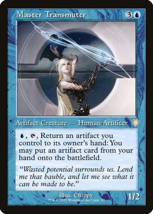 Maestra transmutadora — The Brothers' War Commander